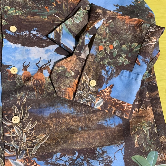 Vintage Versace-esque Print Shirt - Picture 3 of 5